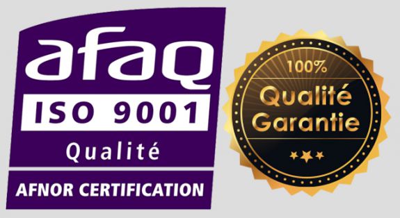 Certifiée ISO 9001 V2008