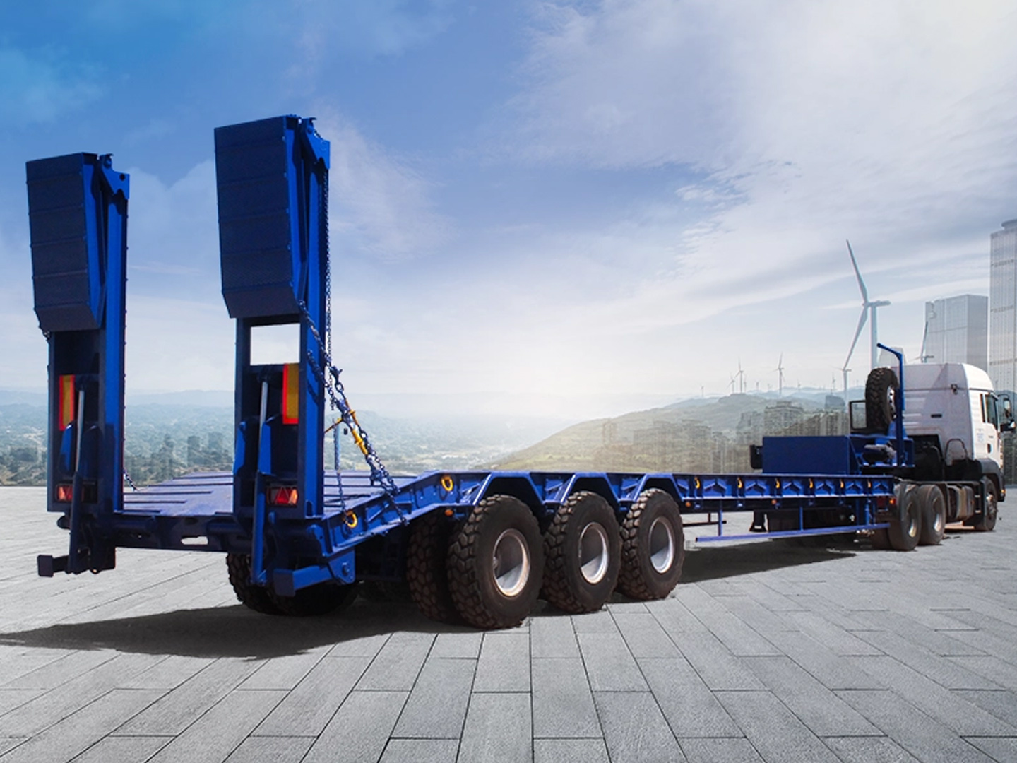 porte_engins_leger_3_essieux Benne Tasseuse