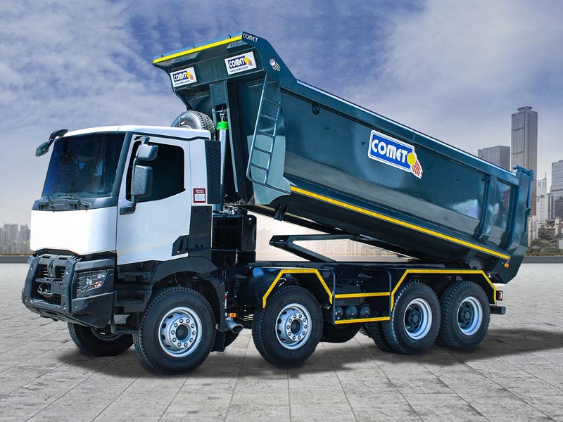 Benne THLE sur porteur