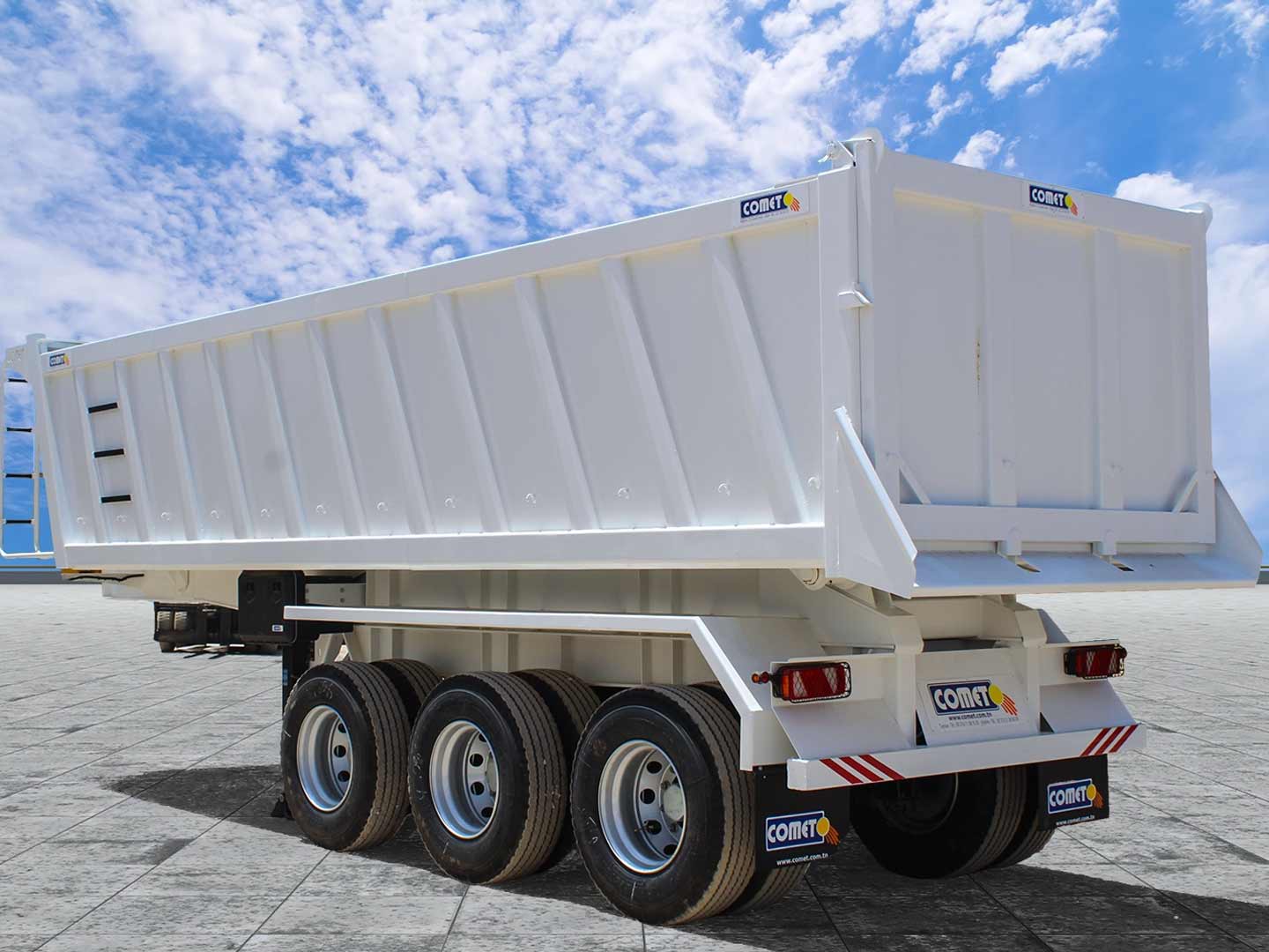 Semi-remorque Benne TP 26m³